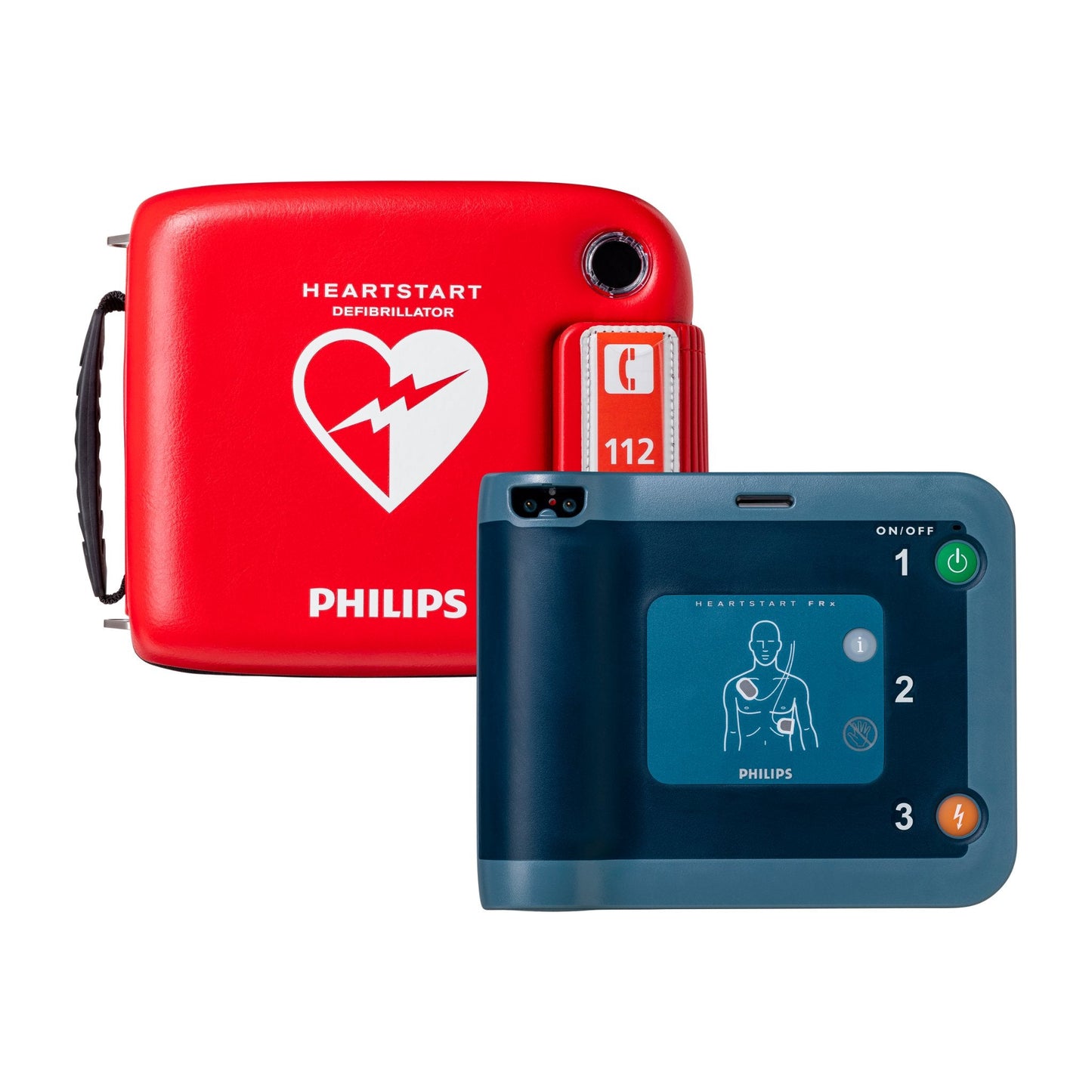 Pack complet Philips Heartstart- FRx DAE avec Boitier intérieur blanc