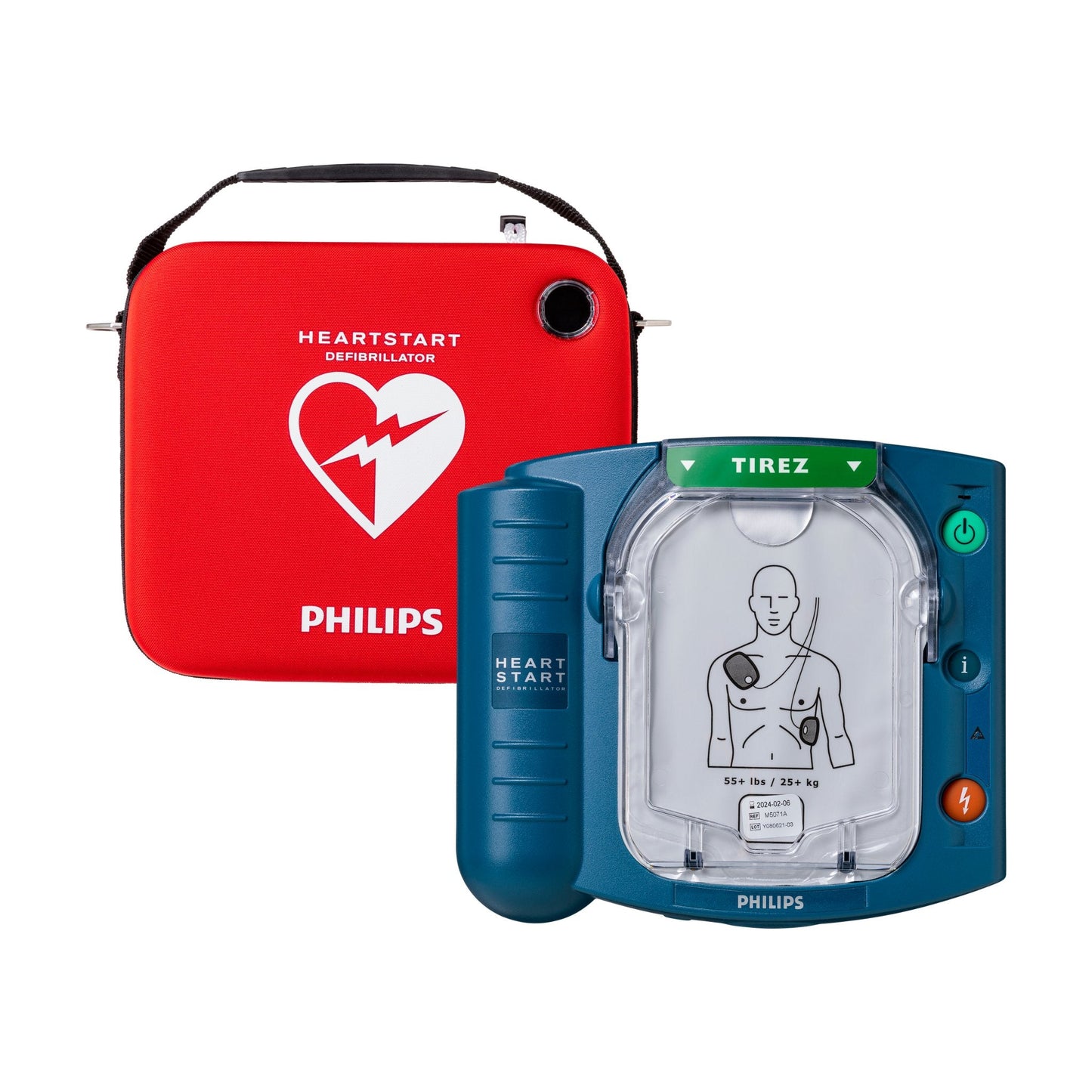 Philips Heartstart Komplettpaket – HS1 AED mit Schutzhülle