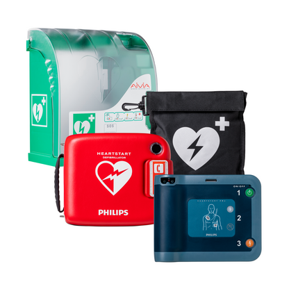 Pack complet Philips Heartstart- FRx DAE avec Boitier extérieur Aivia 200