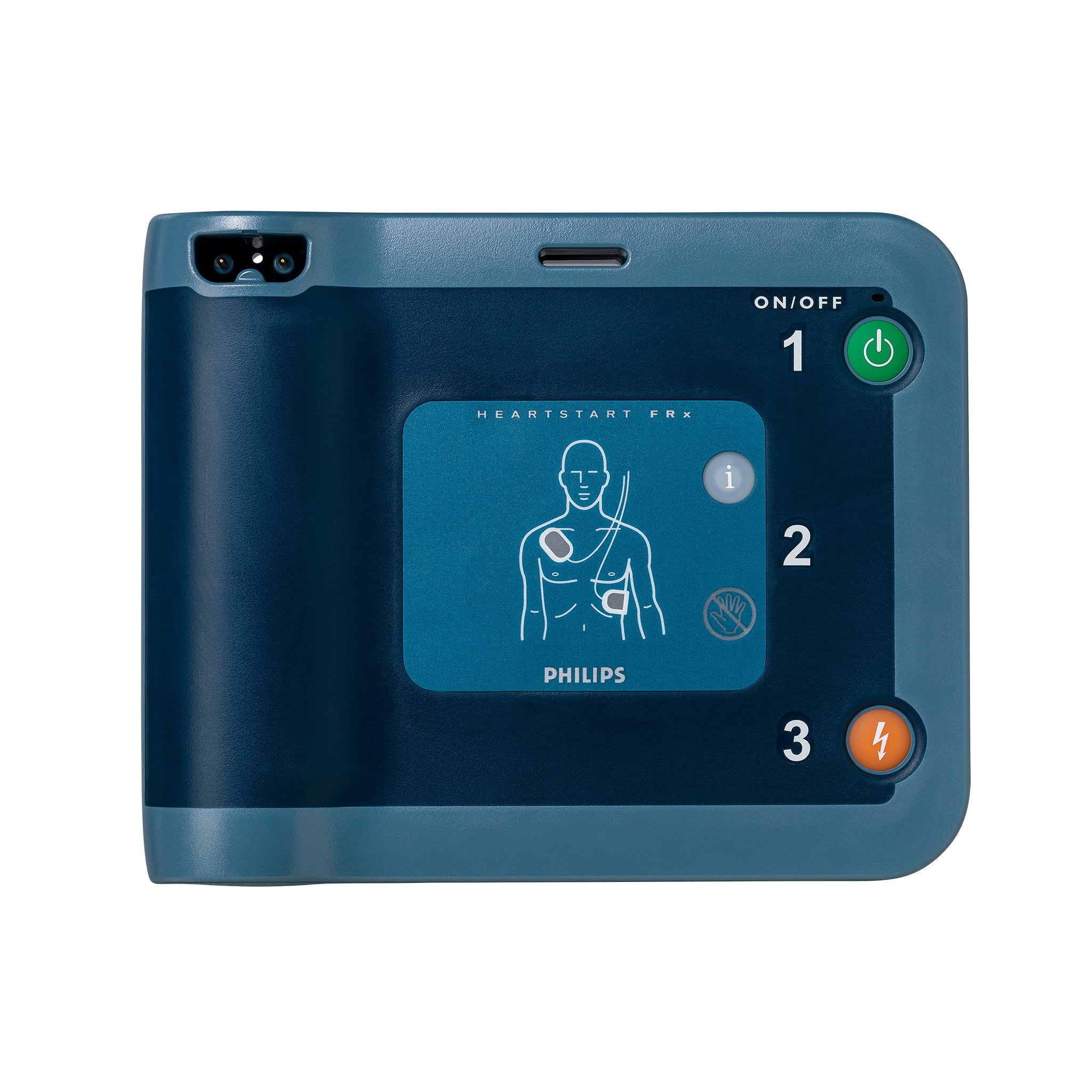 Pack complet Philips FRx – DAE avec boîtier intérieur blanc